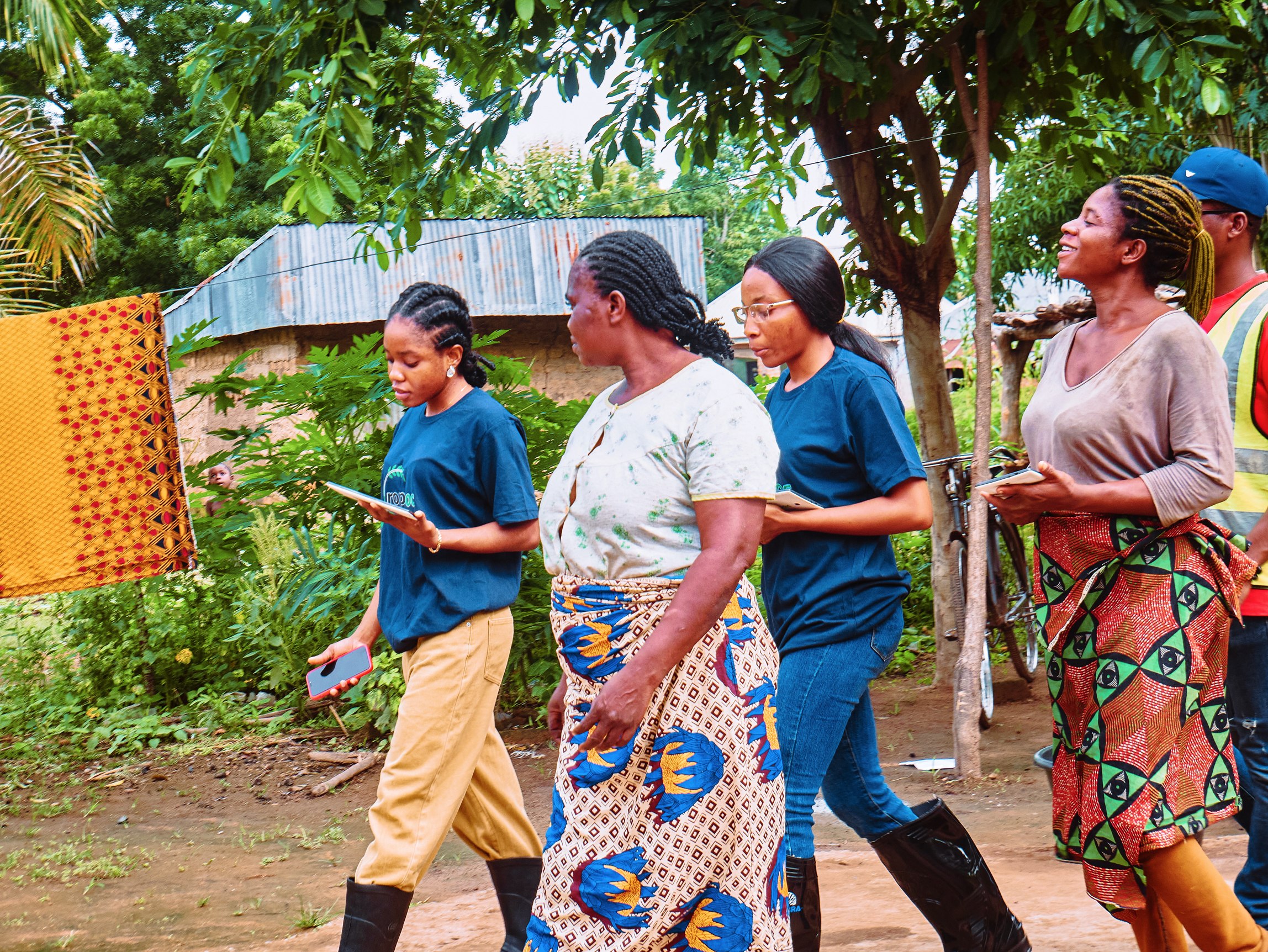 Community outreach and farmer training session